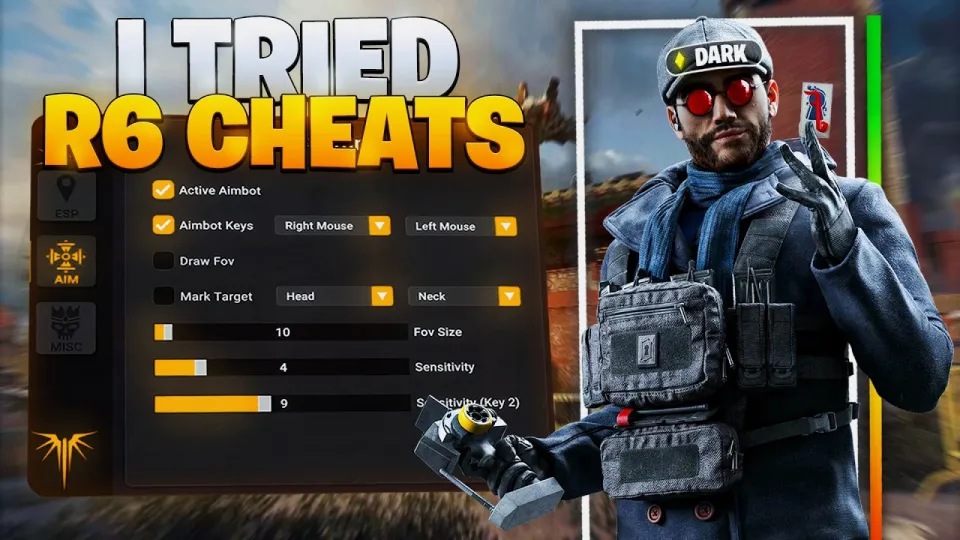 So I Tried R6 Cheats In Ranked For The First Time... ( INSANE )